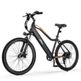 thumbnail image 1 of Qlife Cityone SO Electric Bike for Adults 26" Ebike,Built-in Removable Battery, Peak 1200W Motor Ebikes with 21 Speed Carbon Steel Mountain BicycleBlack, 1 of 7
