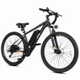 thumbnail image 1 of Qlife Electric Bike for Adults - 21-Speed Mountain Lightweight Ebike with Peak 1000W 25MPH Brushless Motor, 375Wh Removable Battery, 48V 7.8AhBlack, 1 of 6