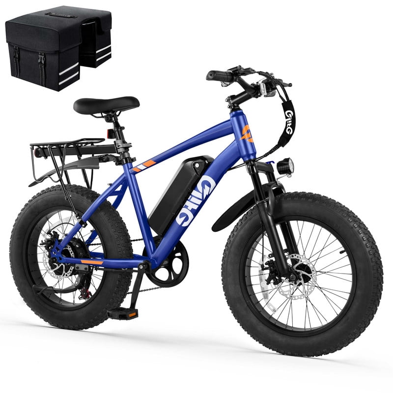 Qlife Racer Fat Tire Electric Bicycle for Adults, Over 20MPH Mountain ...