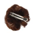 thumbnail image 1 of Qliuoazw 2 Pcs Sweet Baby Girl Curl Natural Hairpiece Clip Wig Hair Ring Bun, 1 of 2