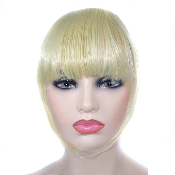 Qliuoazw Braid Hairband Synthetic Bangs Heat Bangs Hair Extensions For Lady
