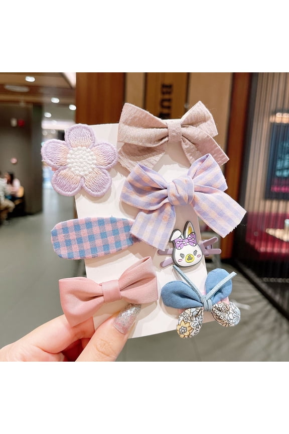 Candy Hair Clips Nursing Hair Clips Suitable For Girls And Women Sweet Bow Hair Clips