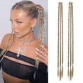 thumbnail image 1 of Qliuoazw Clip-In Braiding Hair Extensions Braiding Extensions With Hair Clip 22 Inches, 1 of 2