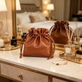 thumbnail image 1 of Qliuoazw Drawstring Makeup Bag Large Capacity Cosmetic Bag Portable Storage Pouch Travel Toiletry Bag, 1 of 6