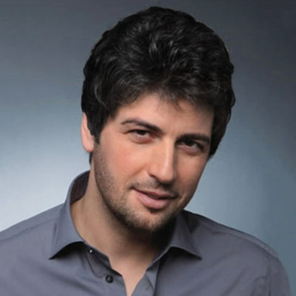 Qliuoazw Fashion Short Wigs for Men Wig Man Male Handsome Cool Wig