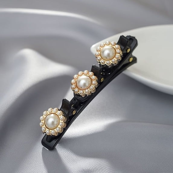 Qliuoazw Hair Clip Weaving And Arranging Artifact Hair Clip Side Clip ...