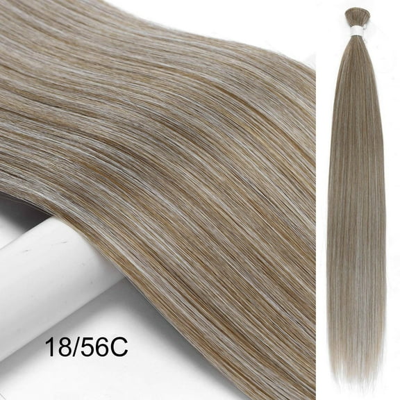 Qliuoazw High Temperature Flame Retardant Silk Synthetic Wig Hair Bundle Spring 24 Inches