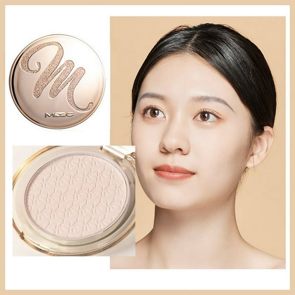 Qliuoazw Oil-controlling Makeup Powder Puff Solid High-gloss Loose Powder Absorbs Oil