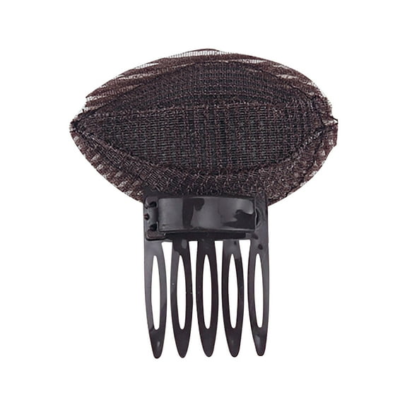 Qliuoazw Puff Pasted Insert Comb Non-marking Pad Hair Implement Bangs Heightening Pad