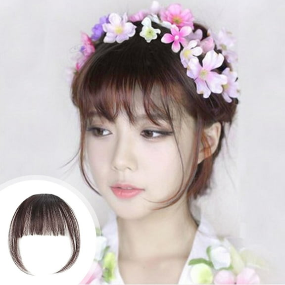 Qliuoazw Wholesale Princess Cut Bangs Anime Net Red Face Trimming Cute Lifelike Three Knife Wig