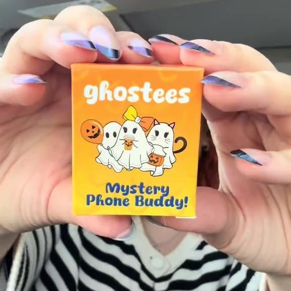 Bind Box Phone Qmly Ghostees Mystery Phone Buddy Spooky-Cute Blind Box Phone ...