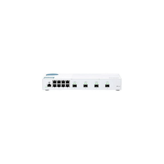 Qnap QSW-M408S-US Web Managed Entry-level 10GbE Layer 2 Web Managed Switch for SMB Network Deployment
