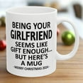 thumbnail image 1 of Qnjujn 11oz Funny Ceramic Coffee Mug - Unique Spelling Design, Microwave & Dishwasher Safe, Gift for Men, Women, Coworkers, Christmas, Birthday, 1 of 6