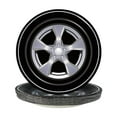 thumbnail image 1 of Qnjujn 24-Piece Racing Party Tableware Set - Disposable Tire Track Themed Plates for Kids Birthday, Sports Theme Decorations, Paper Dinnerware for Children’s Party, Race Car Celebration, 1 of 4