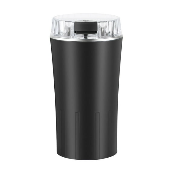 Qnjujn 8-Blade Electric Grain Grinder - Coffee Beans Spices Medicine Crusher - Fast 150W Motor with Safety Lock for Kitchen Home Blue Bicolor Design