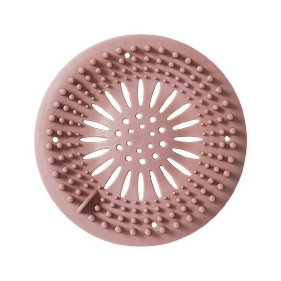 Qnjujn Anti-Clog Drain Cover for Sink – Hair Catcher Stopper for Shower Bathtub Floor – Flexible Durable Mesh Screen to Prevent Blockages in Bathroom Kitchen Pipes