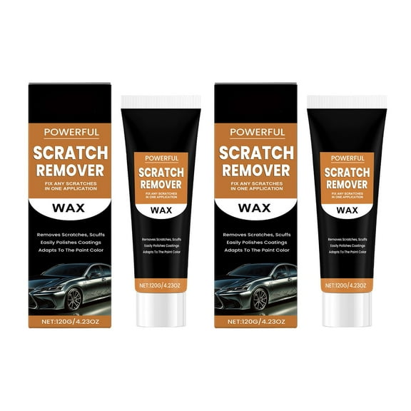 Qnjujn Car Scratch Repair Paste, Protective Film Technology for All Vehicles, Quick Fix for Scratches & Swirl Marks, Restores Gloss & Fills Minor Imperfections