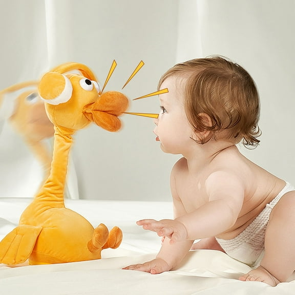 Qnjujn Interactive Dancing Tulips Toy, 60 Songs, Cute Succulent Repeats Phrases & Learning to Speak, Voice Recording Playback, Educational Fun for Kids, Birthday Gift & Party Favor