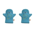 thumbnail image 1 of Qnjujn Kids Bath Gloves 2 Pack Soft Muslin Bathing Gloves Baby Shower Mitts Gentle Exfoliating Spa Bath Gloves Rich Foam Rinse Gloves for Children Toddlers Travel Bath Accessories, 1 of 5