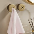 thumbnail image 1 of Qnjujn No-Drill Towel Hook, Towel Holder No Punch Needed, Strong Adhesive Wall Hook for Bathroom Kitchen, Space Saving Organizer for Hand Towels Rags & Cleaning Cloths, 1 of 6