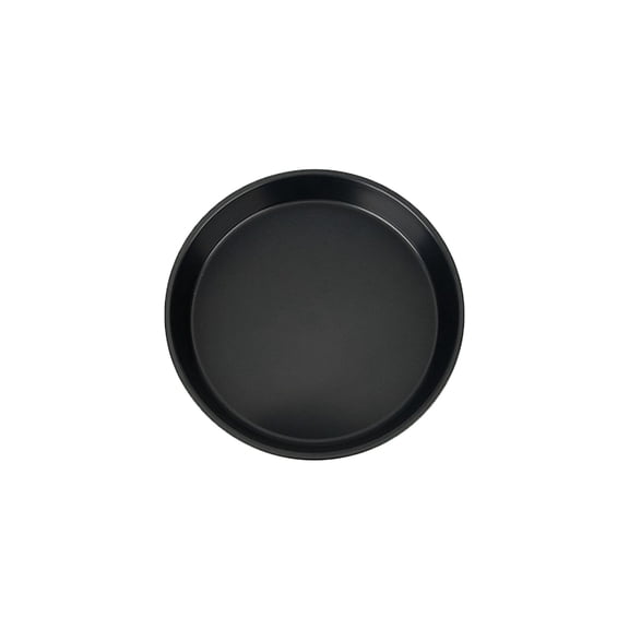 Qnjujn Nonstick Pizza Pan Carbon Steel Bakeware, Round 10 Inch Pizza Baking Tray for Homemade Bread Cake and Pie, Heavy Duty Oven Safe Baking Sheet for Kitchen Cooking and Serving