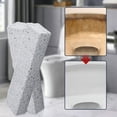 thumbnail image 1 of Qnjujn Pumice Toilet Cleaning Brush for Hard Water Stains, Scouring Stone for Porcelain and Tile, Natural Scrubber for Rust Limescale and Stubborn Bathroom Buildup, 1 of 9