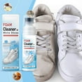 thumbnail image 1 of Qnjujn Small White Shoes Detergent Foam for Sneakers and Sports Shoes, Water-Free Dry Cleaner, Stain and Yellowing Remover, Gentle Shoe Care, Fast and Effective Cleaning Solution, 100ml, 1 of 8
