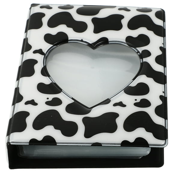 Qnmwood Couples Gifts Mini Photo Album & Card Holder for Pictures & Trading Cards