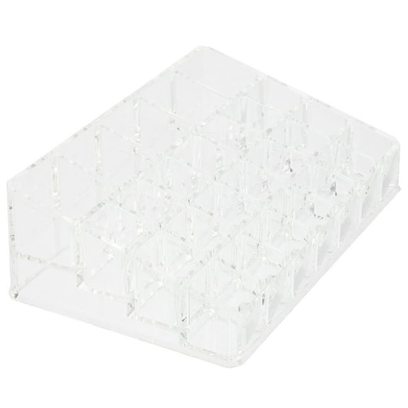 Qnmwood Lipstick Holder Makeup Organizer 26 Slots Lipgloss Stand Lipsticks Tower