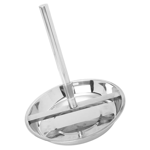 Qnmwood Stainless Steel Vertical Chicken Roaster Rack for BBQ and Oven (28cm)