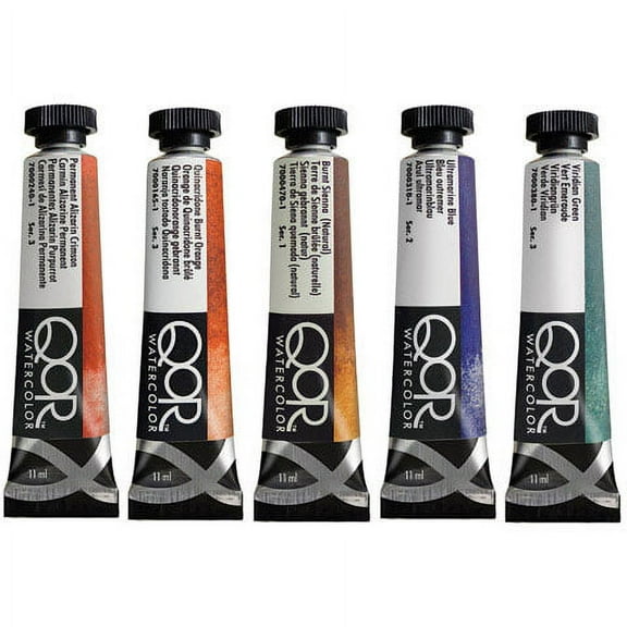 QoR Watercolor, 11ml Tube, Cadmium Yellow Deep