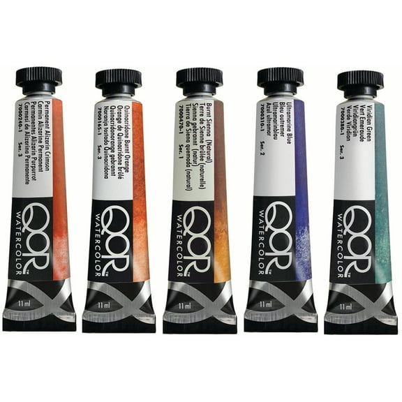 QoR Watercolor, 11ml Tube, Nickel Yellow