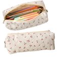 thumbnail image 1 of Qocolcyl Under 1 Dollar Large Capacity Floral Pencil Case & Pencil Box, Cloth Pouch, Multi-purpose Makeup Organizer, Portable Travel Storage Bag for Classroom, Office, Home, 1 of 8