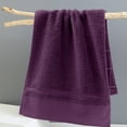 thumbnail image 1 of Qocolcyl 100% Cotton Oversized Bath Towel, Ultra Soft Highly Absorbant Compact Quickdry & Lightweight Large Bath Towels, Ideal for Bathroom Gym Travel Camp Pool, Purple, 1 of 6
