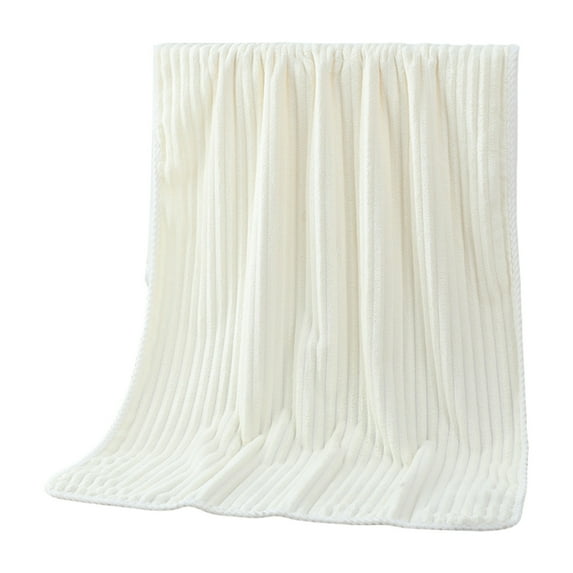 Qocolcyl 100% Cotton Oversized Bath Towel, Ultra Soft Highly Absorbant Compact Quickdry & Lightweight Large Bath Towels, Ideal for Bathroom Gym Travel Camp Pool, White