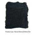 thumbnail image 1 of Qocolcyl Purple Tattered Creepy Gauze Cloth Halloween Decor, Spooky Ripped Horror Mesh Fabric, Indoor Outdoor Porch Door Window Deck Car Fall Harvest Party Scene Decoration Supplies, 1 of 4