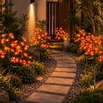 thumbnail image 1 of Qocolcyl Solar Powered Yellow Maple Leaf Tree Stake Lights,LED Yellow Light Autumn Maple Pathway Decor Lights,Waterproof Fall Harvest Thanksgiving Outdoor Yard Lawn Garden Landscape Ornaments, 1 of 6