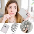 thumbnail image 1 of Qocolcyl Stainless Steel Nail Art Mixing Palette and Double-Ended Spatula Set, Professional Manicure Tools for Nail Polish Blending, 1 of 3