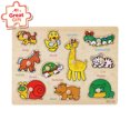 thumbnail image 1 of Qocolcyl Wooden Peg Puzzles for Toddlers 3 4 5 6 Years Old,Multi Theme Shape Matching,Montessori Early Learning Toy,Kids Fruit Animal Number Puzzle Board for Christmas Stocking Stuffers Birthday Gift, 1 of 2