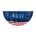 thumbnail image 1 of Qocolhg 1.5x3Ft American Bunting Flag 4th of July Stars Bunting Banner Patriotic Decorations Pleated Half Fan Flags Decor Outdoor Outside Porch Garden Window Independence Memorial Veterans Day, 1 of 8