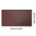 thumbnail image 1 of Qocolhg 11.8 X 19.6 Inch Multifunctional Office Felt Desk Pad Desk Cover Leather Mat Blotters Table Protector on Top of Desks Large Laptop Computer Gaming Keyboard Mouse Pad for Women Waterproof, 1 of 2