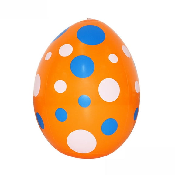 Qocolhg 12.8 In Easter Inflatable Outdoor Decorations Easter Inflatables Eggs Yard Decor Kids Toys Colorful Eggs Inflatable Easter Eggs Ornaments for Lawn, Garden, Party Decor, Easter Gifts for Kids