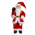 thumbnail image 1 of Qocolhg 12 Inch Santa Claus Standing Santa Figure Gift Home Decor Figurine Xmas Ornament for Table Home Shop Indoor Outdoor Christmas Party, Christmas Decorations Clearance, 1 of 3
