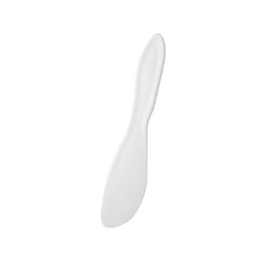 Qocolhg 1pcs Silicone Jar Spatula Heat Resistant Kitchen Spatulas with Long Handle, Mixing Batter Scraper Jam Spreader Cake Cream Butter Spatulas for Jars Baking Cake Icing