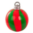 thumbnail image 1 of Qocolhg 2 Pcs 21.65 Inch Large PVC Inflatable Christmas Decorations Ball Ornaments Giant Inflatable Outside Christmas Decorations Xmas Blow Ball Decorations for Outside Holiday Yard Lawn Porch Decor, 1 of 1