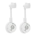 thumbnail image 1 of Qocolhg 2 Pcs Suction Cup Shower Head Holder Wall Mount Handheld Showerhead Bracket, No Drilling Adjustable Shower Holder for Bathroom, Shower Racks for Inside Shower, 1 of 1