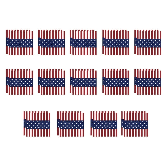 Qocolhg 24 Pack American Flag Patriotic Party Supplies Disposable Paper Napkins Cocktail Napkins for Veterans Day Election Day 4th of July Independence Day Decorations, on Clearance, Napkins
