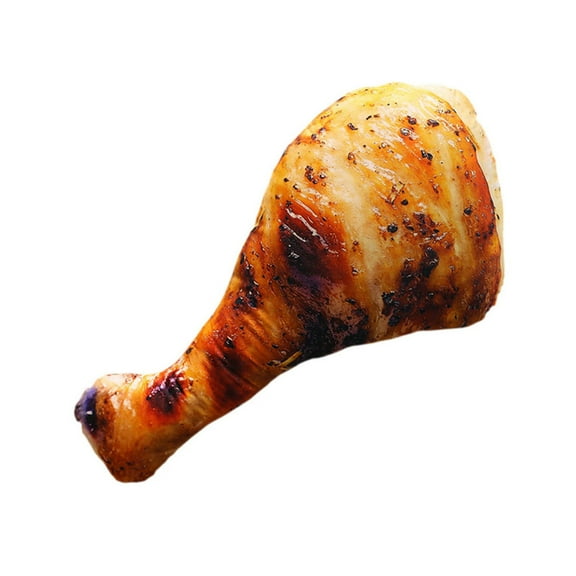 Qocolhg 3D Chicken Leg & Chicken Wing Pillow Plush Toy, 7.87 Inch Pillow Soft Lumbar Back Cushion Pillow Cushion Soft Throw Pillow for Home Decor Throw Pillow Photography Background Background