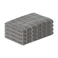 thumbnail image 1 of Qocolhg 4 Pack Kitchen Towels | Large Cotton Kitchen Hand Towel | Flat & Terry Dish Cloths | Highly Absorbent Tea Towels Set with Hanging Loop | Clearance | Gray, 1 of 6