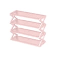 thumbnail image 1 of Qocolhg 4 Tier Small Shoe Rack, Shoe Shelf, Sturdy Shoe Organizer for Entryway and Front Door Entrance, Shoe Shelf, Free-Standing Closet Shoe Organizers and Storage, Pink, 1 of 6
